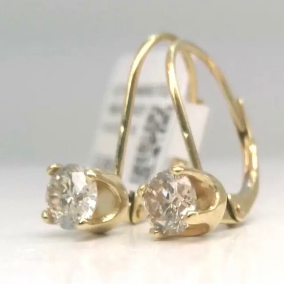 DIAMOND EARRINGS NATURAL DIAMOND BRAND NEW - Picture 6 of 14